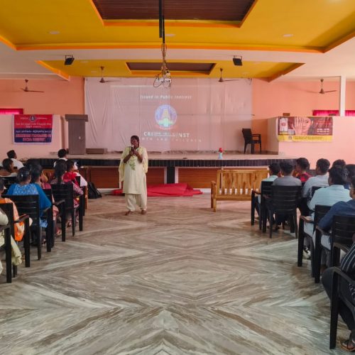Awareness program on Kavalar App by police personnel from SP office, Vellore